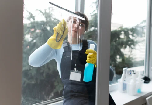 Nettoyage de vitres intérieures et extérieures à Fontaine-Étoupefour